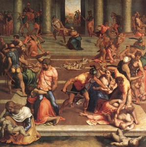 "Slaughter of the Innocents" by Ghirlandaio Domenico 