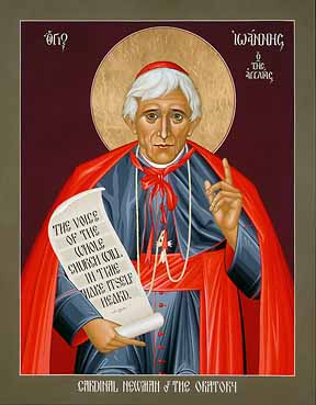 Cardinal Newman Icon Tall Pic