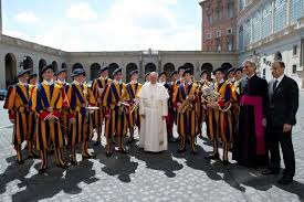 Pope and Swiss Guards