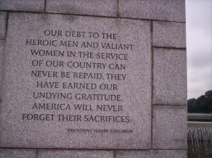 our-debt-to-the-heroic-men-and-valiant-women-in-the-service-of-our-country-can-never-be-repaid-war-quote