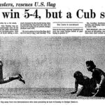 April 25, 1976:  Saving the Flag