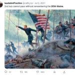 163 Years Ago:  July 2, 1863: Charge of the 20th Maine