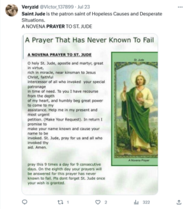 Saint Jude: Patron Saint of Lost Causes – The American Catholic