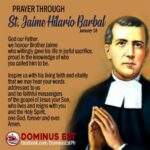 Saint of the Day Quote:  Saint Jaime Hilario Barbal