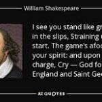 Saint of the Day Quote:  Saint George