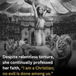 Saint of the Day Quote:  Saint Blandina