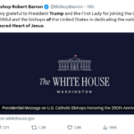 Dedication of the US to the Sacred Heart of Jesus