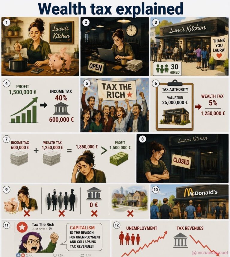 Leftist Policies Kill the Golden Goose of Business and Then Blames Capitalism for the Murder